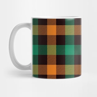 Halloween Plaid Mug